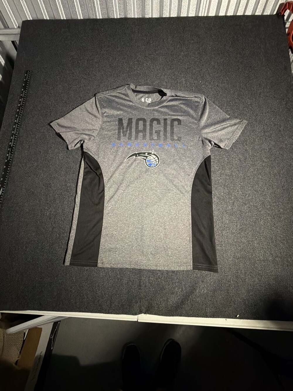 Ultra Game Orlando Magic NBA Men's Active Heather Gray Performance T-Shirt